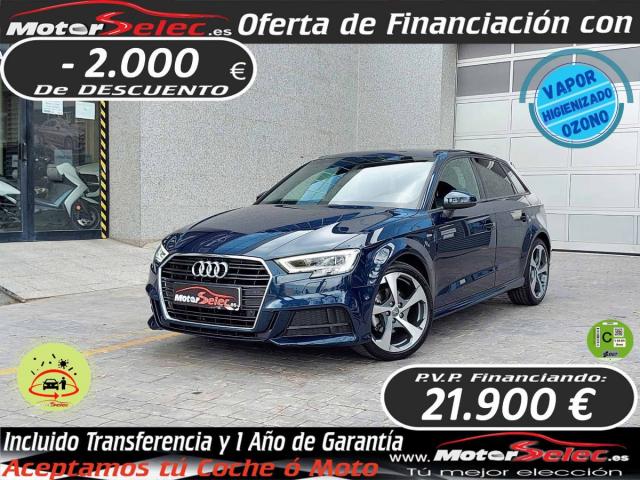Audi A3 ocasión segunda mano 2019 Gasolina por 23.900€ en Valencia