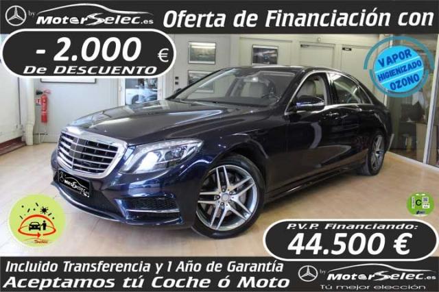 Mercedes Benz Clase S ocasión segunda mano 2014 Gasolina por 46.500€ en Valencia