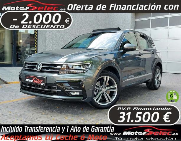 Volkswagen Tiguan ocasión segunda mano 2018 Gasolina por 33.500€ en Valencia