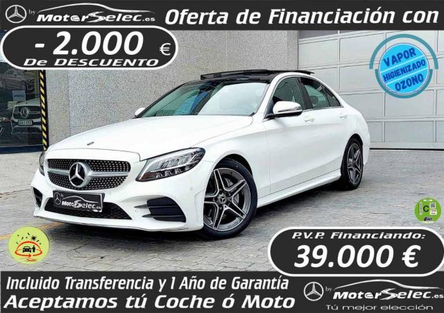Mercedes Benz Clase C ocasión segunda mano 2020 Diésel por 41.000€ en Valencia