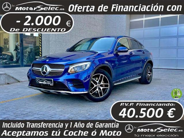 Mercedes Benz GLC ocasión segunda mano 2018 Diésel por 42.500€ en Valencia