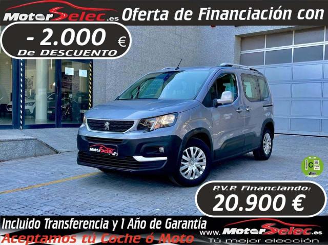 Peugeot Rifter ocasión segunda mano 2019 Gasolina por 22.900€ en Valencia