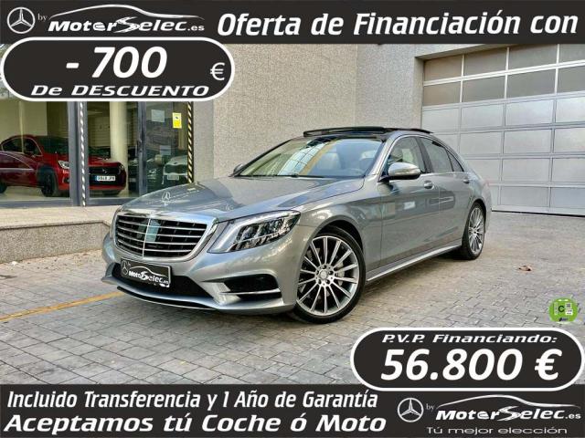 Mercedes Benz Clase S ocasión segunda mano 2015 Gasolina por 57.500€ en Valencia