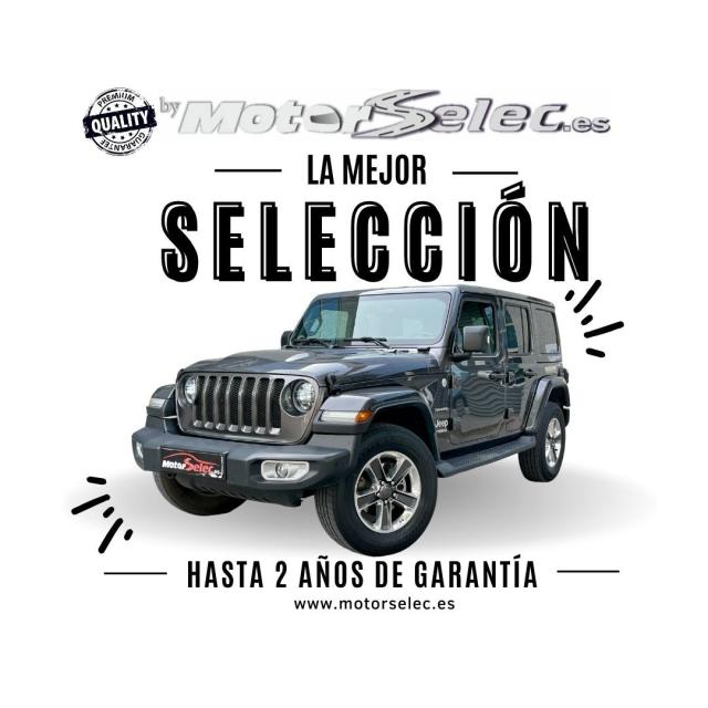 Jeep Wrangler Unlimited ocasión segunda mano 2019 Diésel por 53.500€ en Valencia