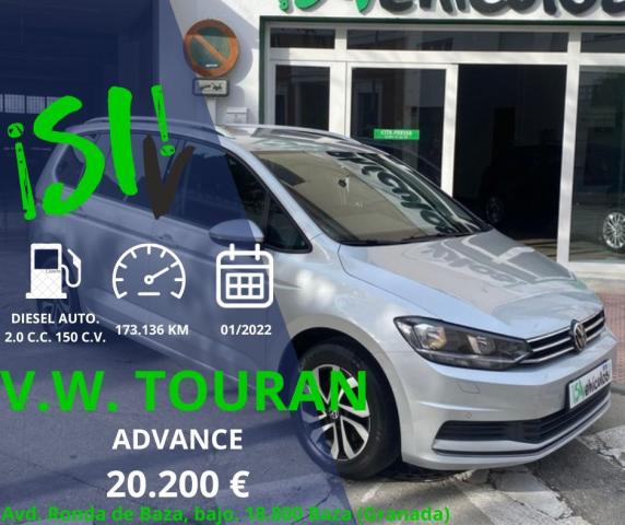 VOLKSWAGEN - Touran - Advance 2.0 TDI 150 C.V. DSG 7 vel. 5 plazas